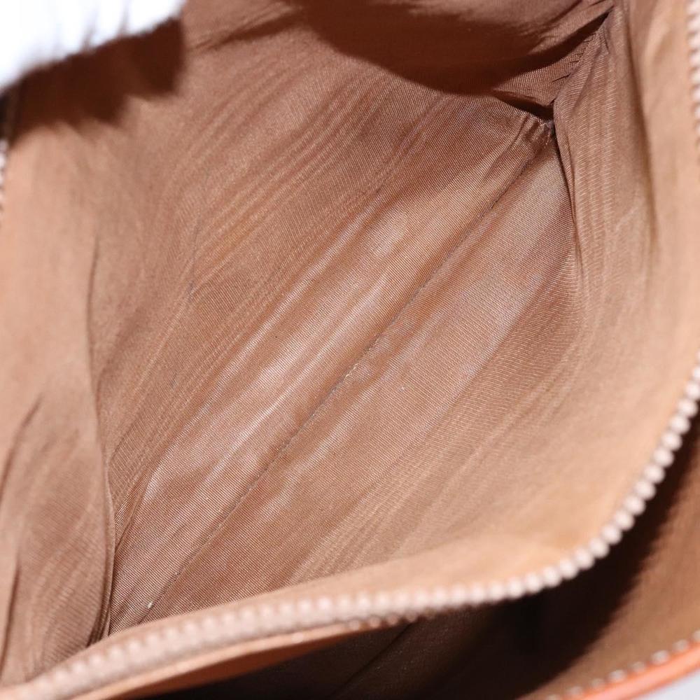 CELINE Macadam Canvas Hand Bag PVC Leather Brown Gold Auth ep10409 - Picture 11 of 16